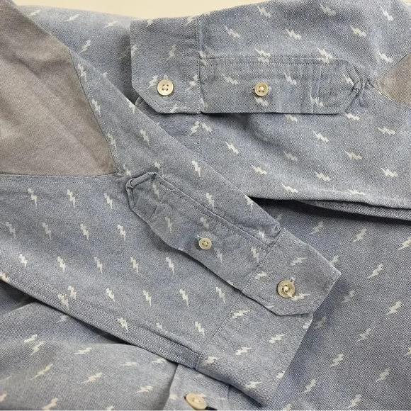Paul Smith Lightning Bolt Button Down Shirt - Picture 9 of 13